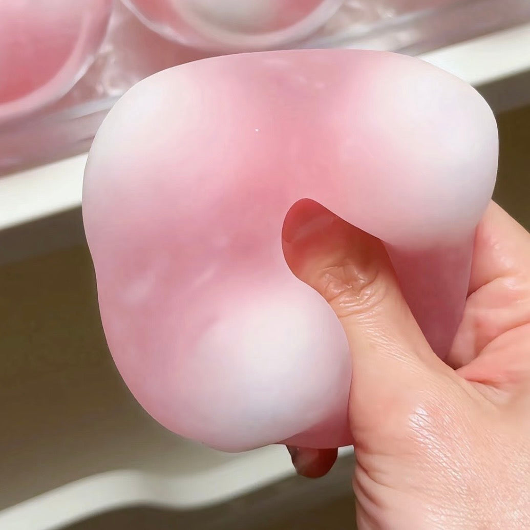 Matte Glutinous Rice Crispy Wax Ball Stress Ball