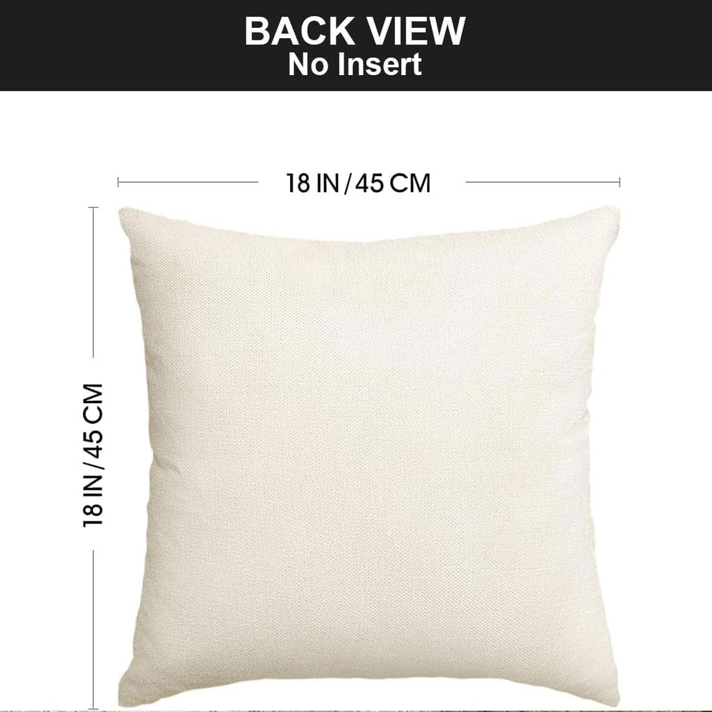 PSDWETS Christmas Pillow Covers 18x18 Inch Set of 4 Christmas Decorations Santa Claus Snowman Pillows Winter Holiday Throw Cushion Case for Couch Sofa