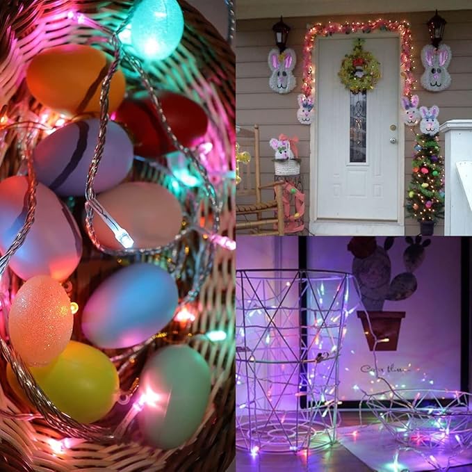 Color Changing Christmas Lights, 175ft 500 LED Warm White & Multicolor Christmas String Light with Remote, 11 Modes Fairy Twinkle Lights for Party Home Garden Holiday Weddings Xmas Tree Decorations