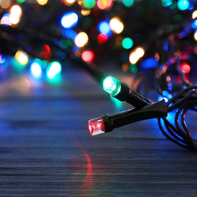 Bright Christmas Lights Outdoor 800 LED Christmas String Lights, 272ft 8 Modes Timer Fairy Twinkle Tree Lights for Home, Party, Holiday, Indoor Xmas Decorations Multicolor
