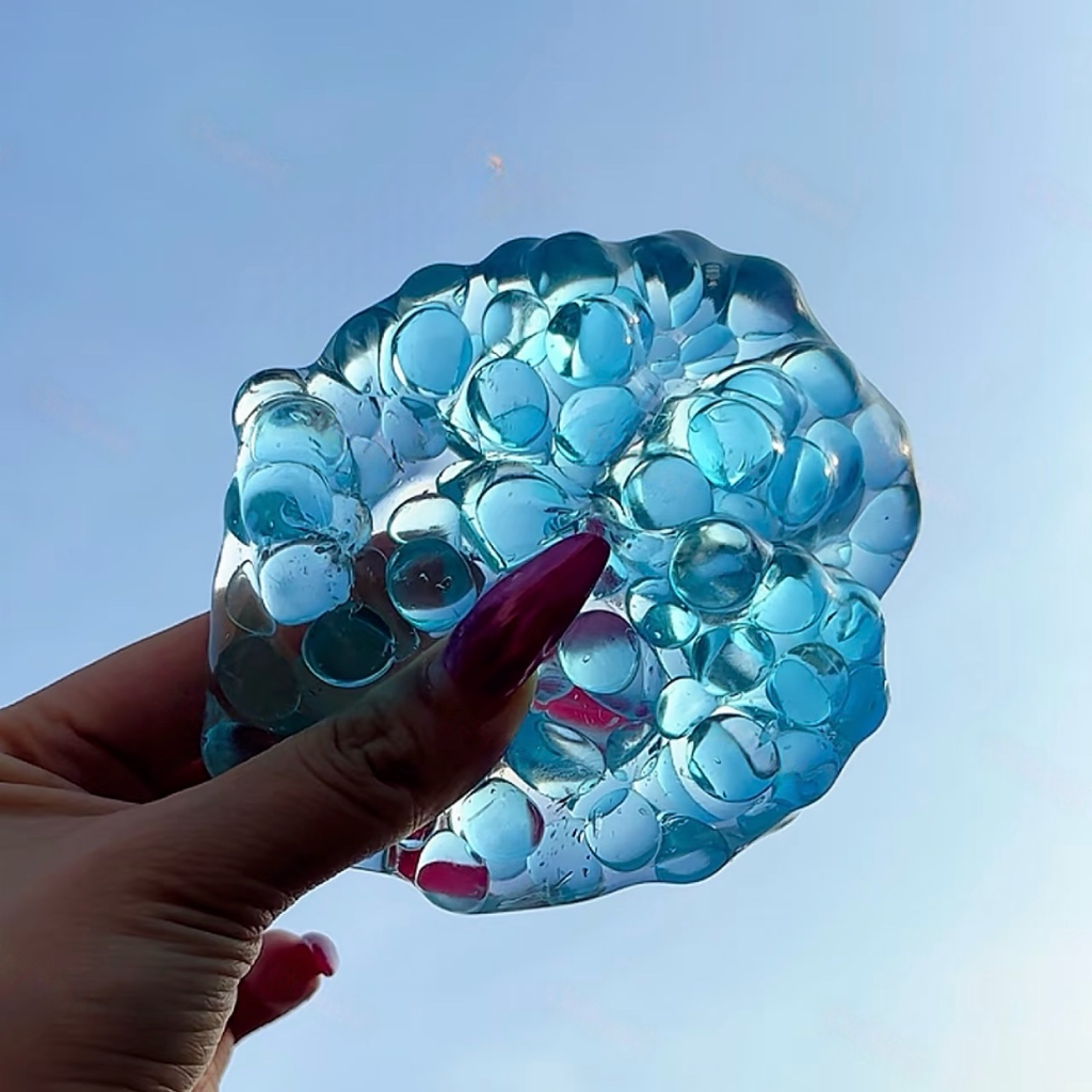 3 Colors Vaseline Colorful Glass Stress Ball