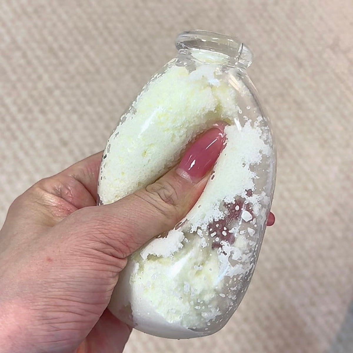 Slushy Milk Squishy Bottle