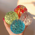 3 Colors Vaseline Colorful Glass Stress Ball