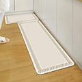 VIKAMA Kitchen Door Steps Water-Absorbing Oil-Absorbing Non-slip Foot Carpet Diatomite Bathroom Water-Absorbing Floor Mats