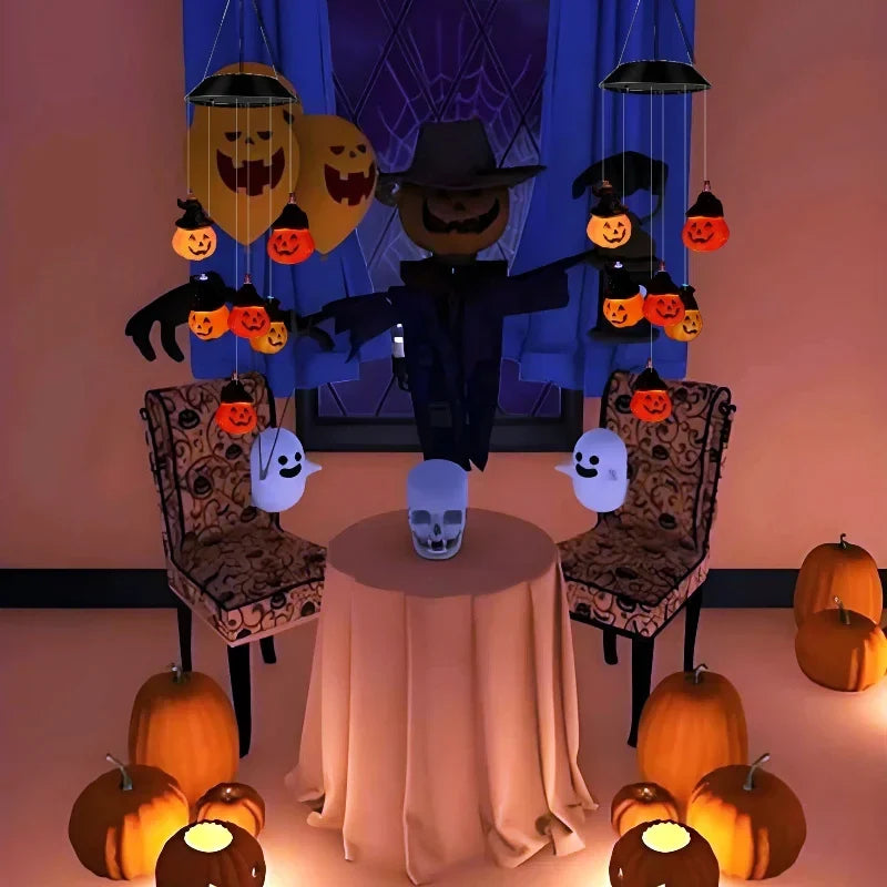 Solar Halloween LED String Lights