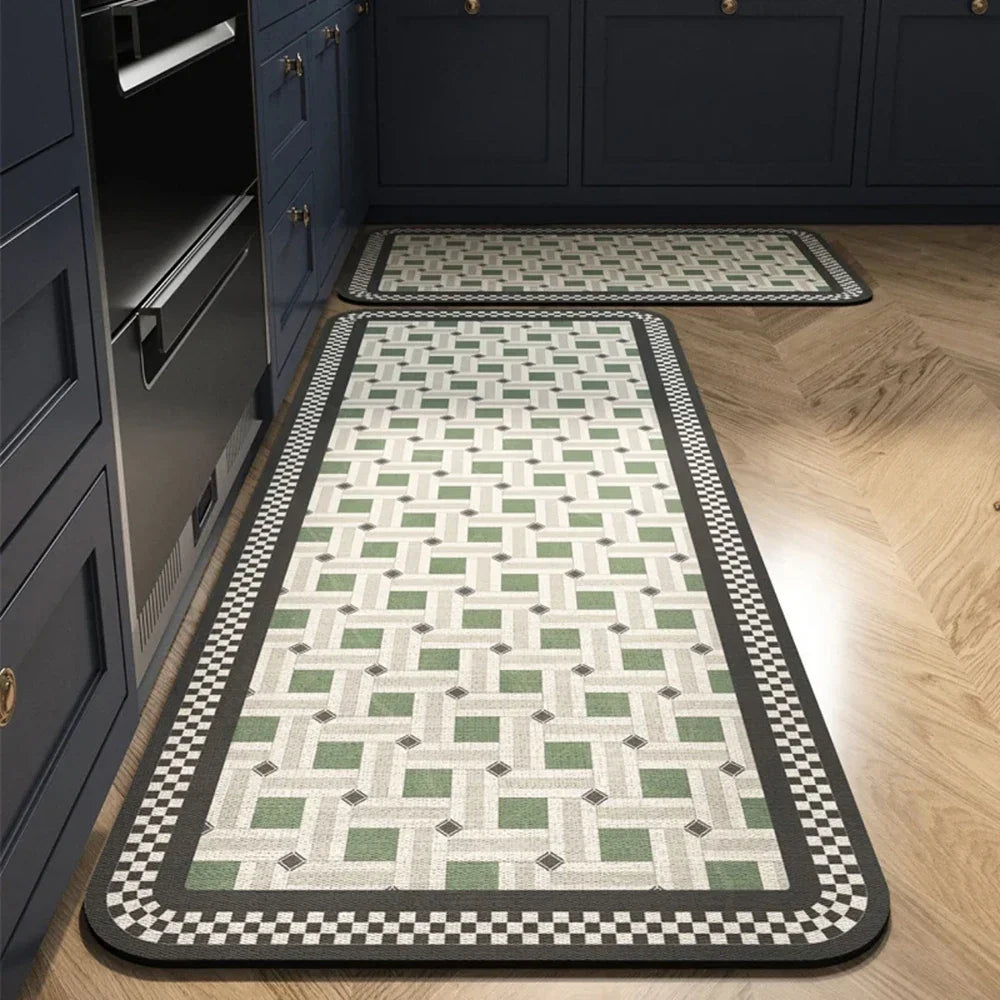 VIKAMA Kitchen Floor Mat Living Room And Bedroom Entrance Door Mat Home Decoration Laundry Room Corridor Long Small Carpet