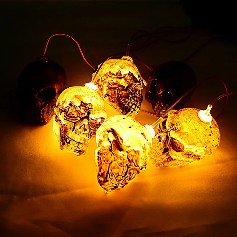 Solar Halloween LED String Lights