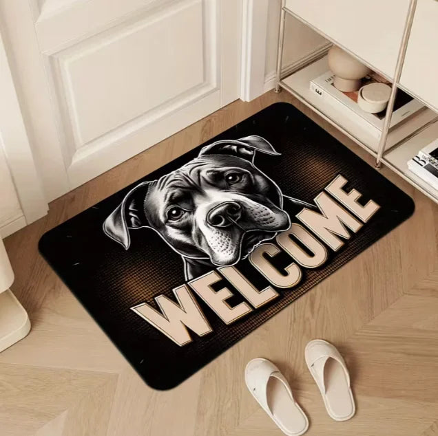 Colorful Duck and Black Letter Printed Pads Are Suitable for Bedrooms Living Rooms Kitchens and Comfortable Entrances Decorative