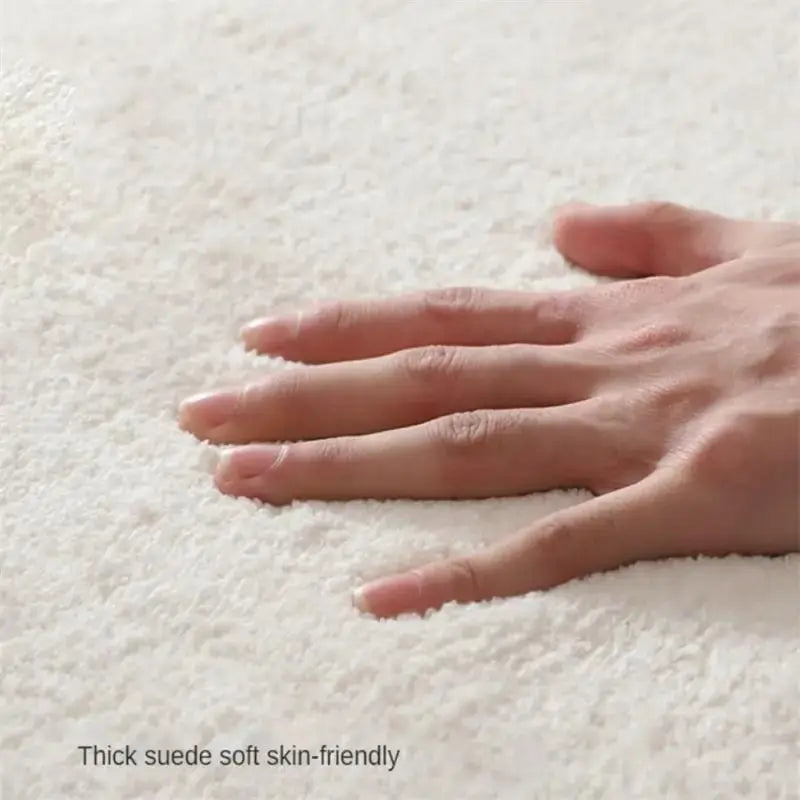 VIKAMA Cat Girl Carpet Soft Cute Children's Room Floor Mat Living Room Bedroom Bed Blanket Door Mat Home Decoration