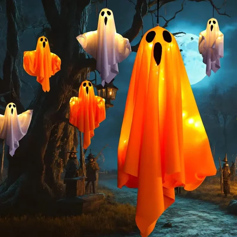 Halloween Glowing Ghost Hanging Decoration