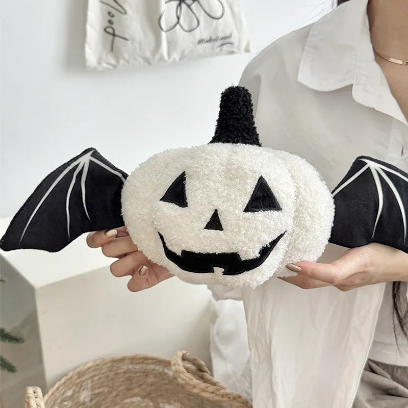 Halloween Plush Pillow Set – Pumpkin & Ghost Cushions