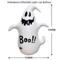 Halloween Inflatable LED Pumpkin & Ghost Outdoor Decoration Set