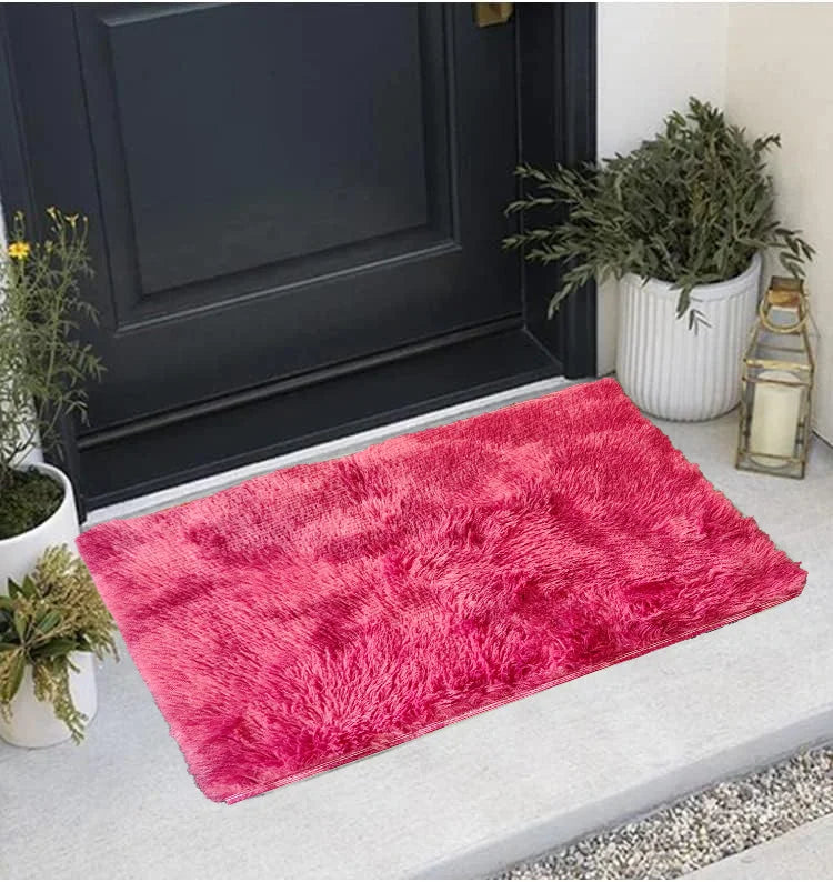 VIKAMA 40*60 Doormat Welcome Mat Soft Carpet For Live Room  Rug For Bedroom Soft Winter Warm Floor Mat Room Rug Home Decoration