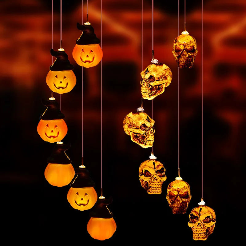 Solar Halloween LED String Lights