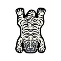 VIKAMA Domineering Tiger Carpet Personality Shaped Doormat Rug For Bedroom Living Room Floor Mat Machine Washable Home Decoratio